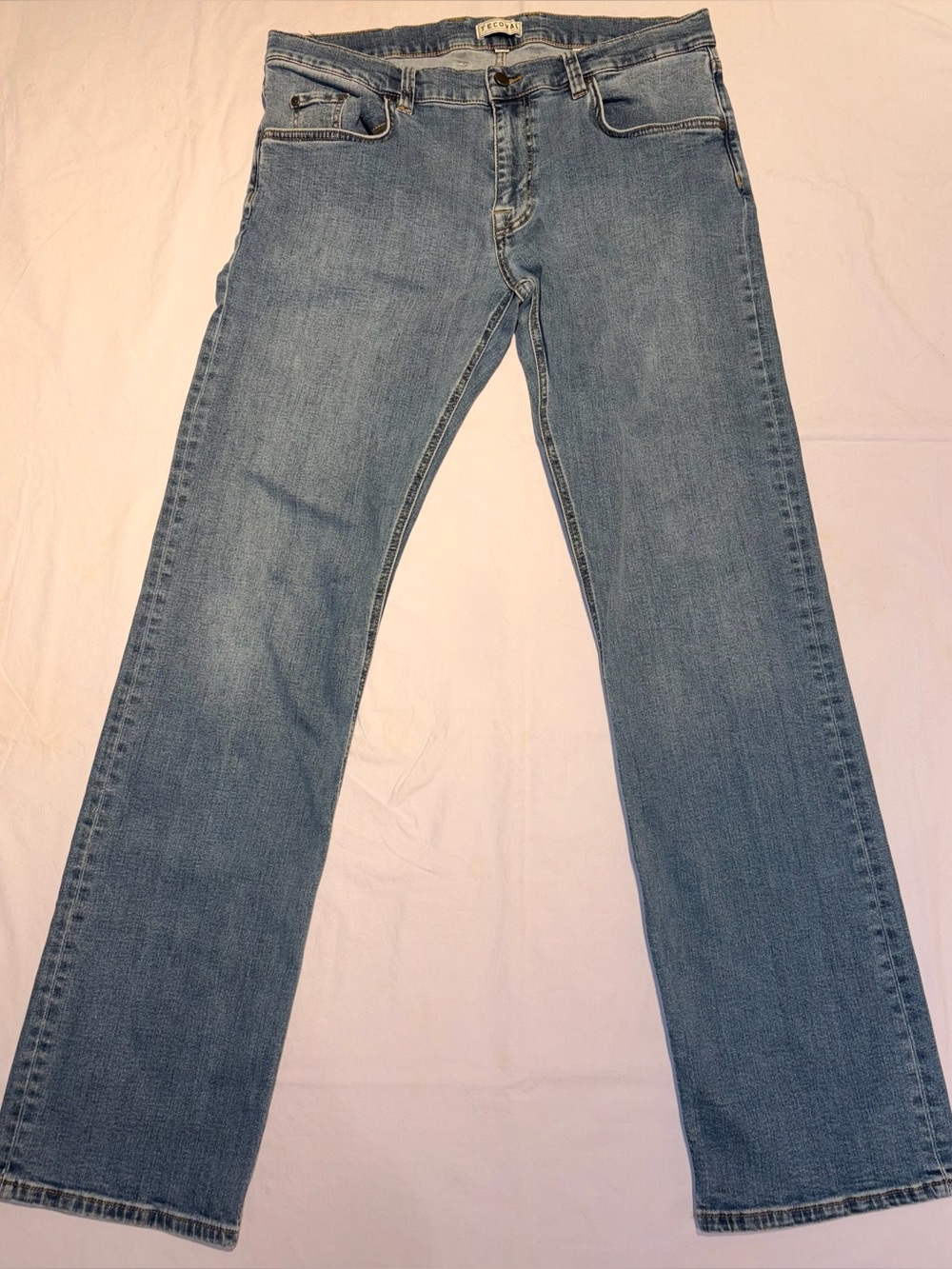 Tecovas Men’s Slim Jean Medium Blue Denim 36x34 Southern Aesthetic